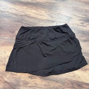 Fila Black Layered Skort